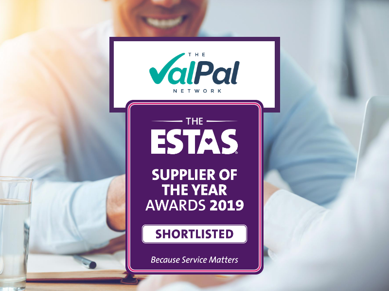 The ValPal Network goes for hat-trick after being shortlisted for ESTAS 2019 supplier award